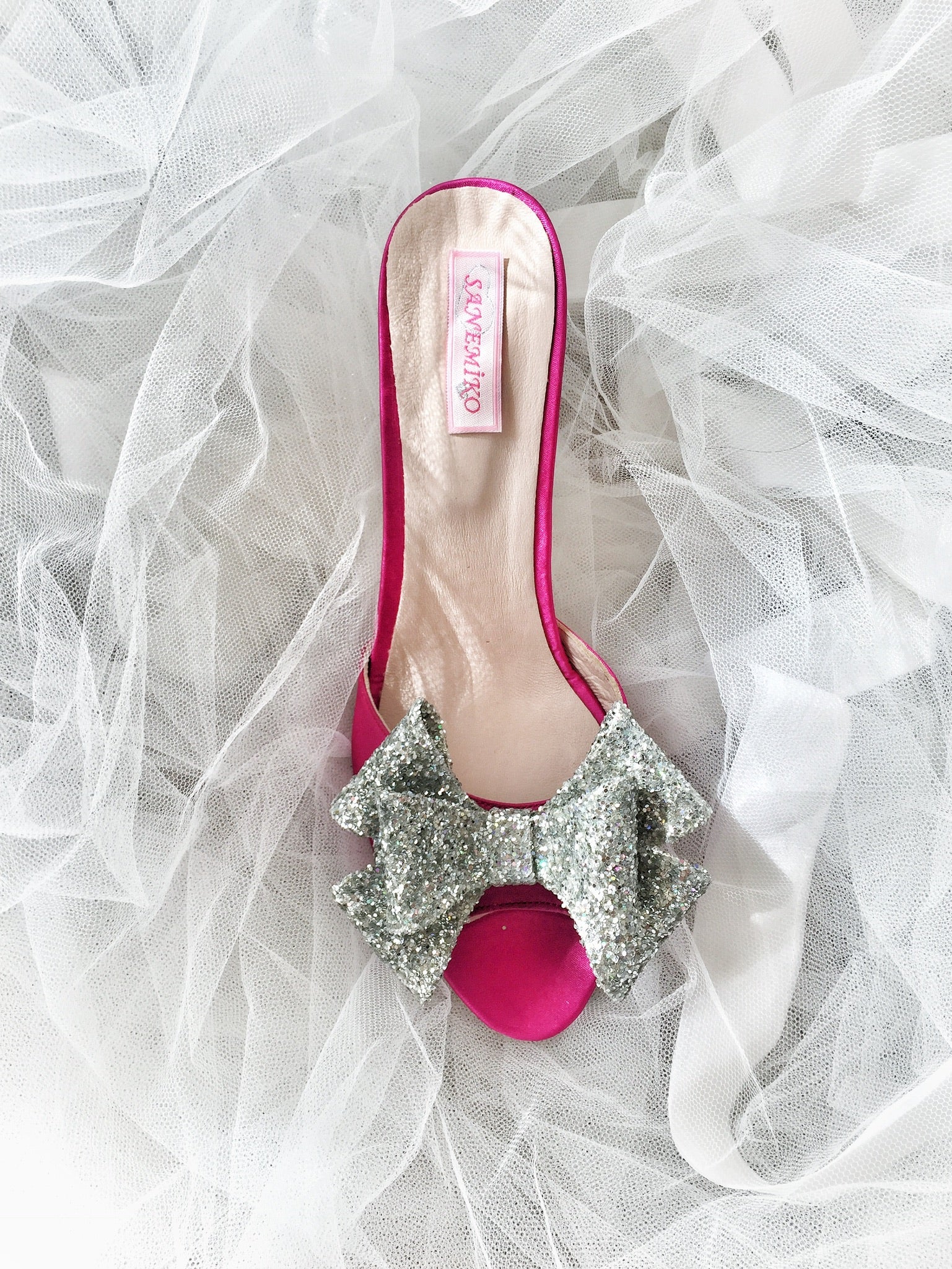 Klasik Heeled Fiyonklu Sandals