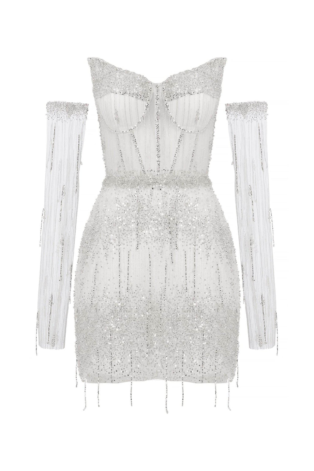 Gemma Mini Dress Evening Dress - Image 4