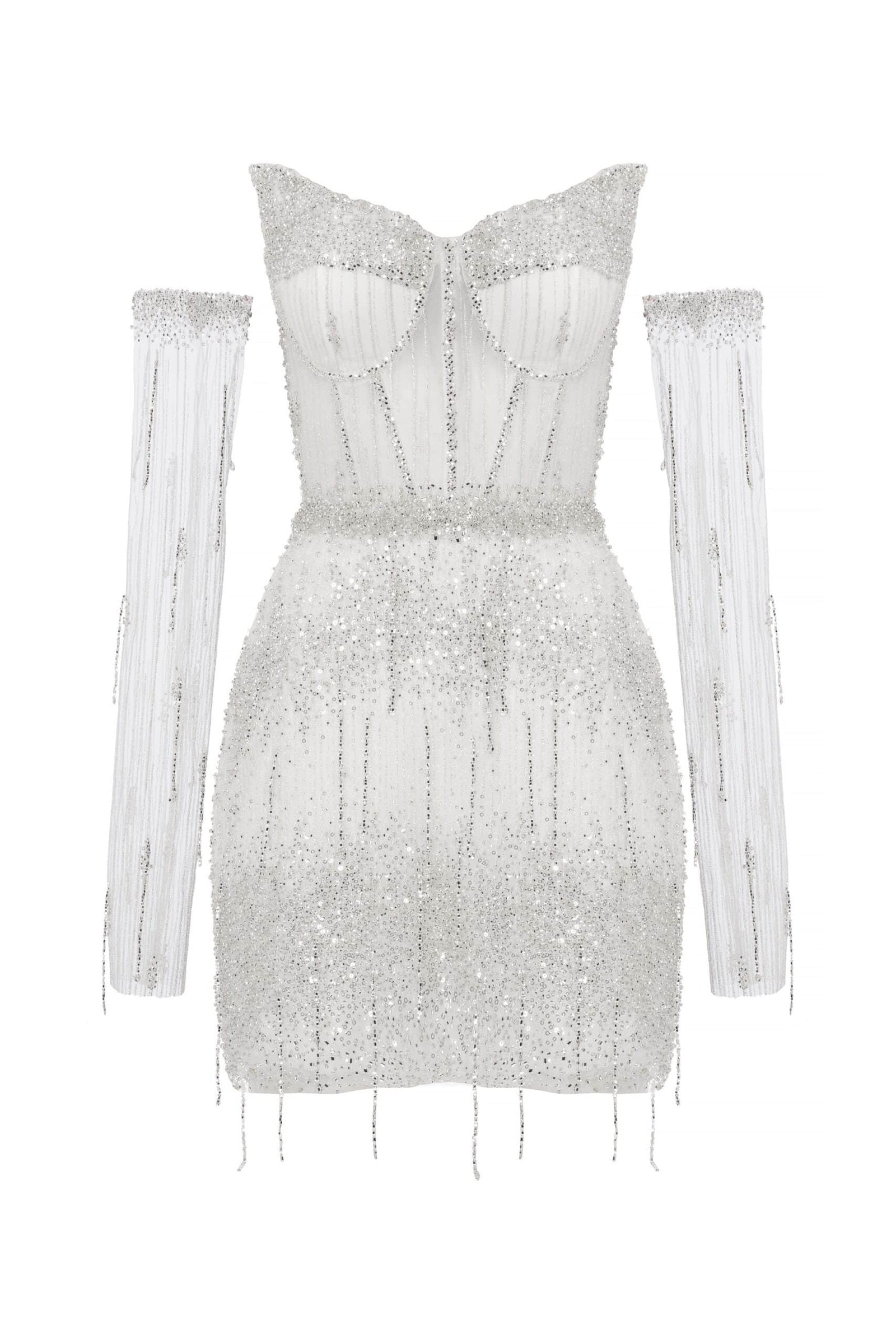 Gemma Mini Dress Evening Dress - Image 4