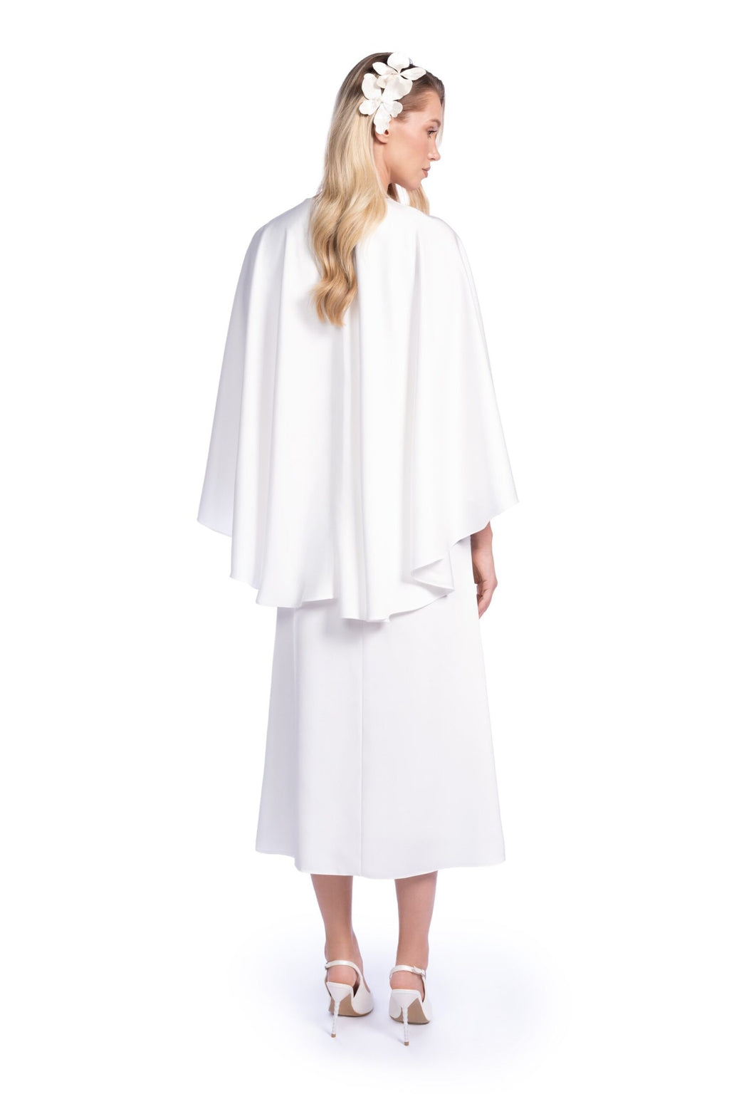 Lilyum White Dress Evening Dress - Image 2