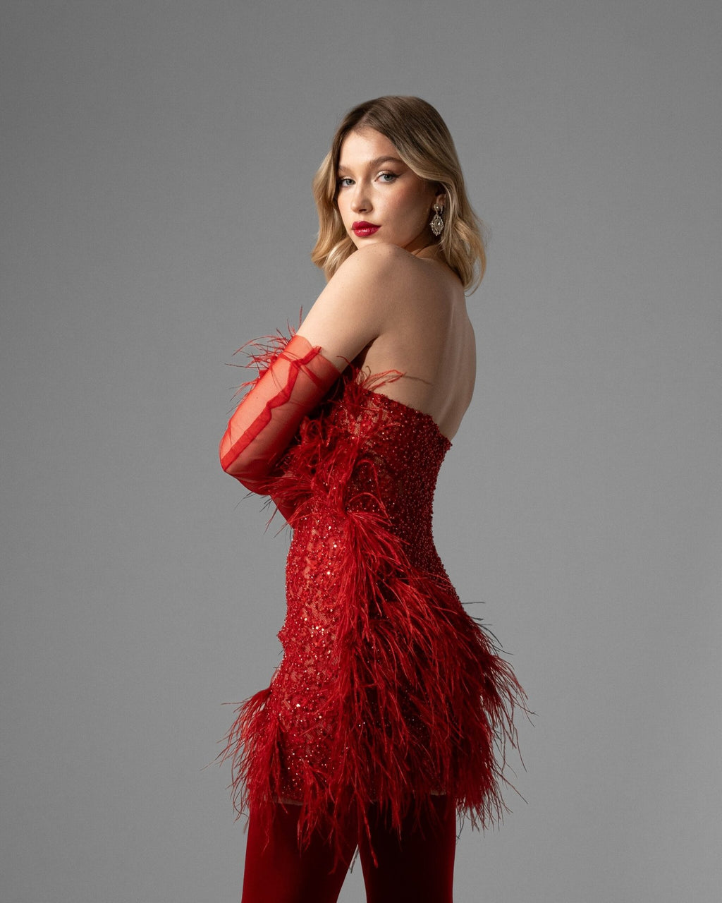 Rose Evening Dress - Image 4