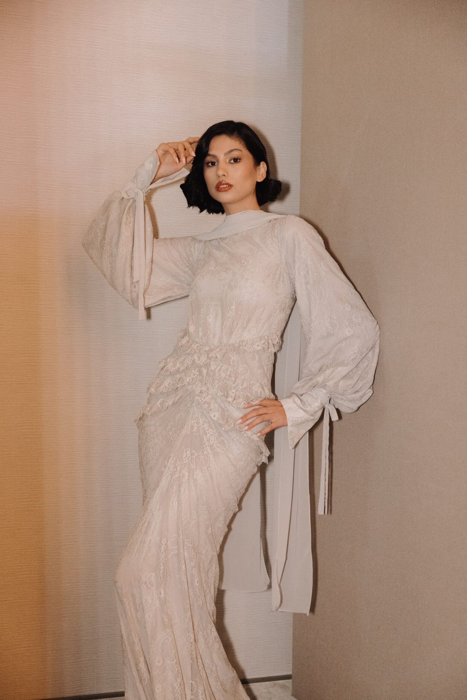 Look 3 Evening Dress - Image 2