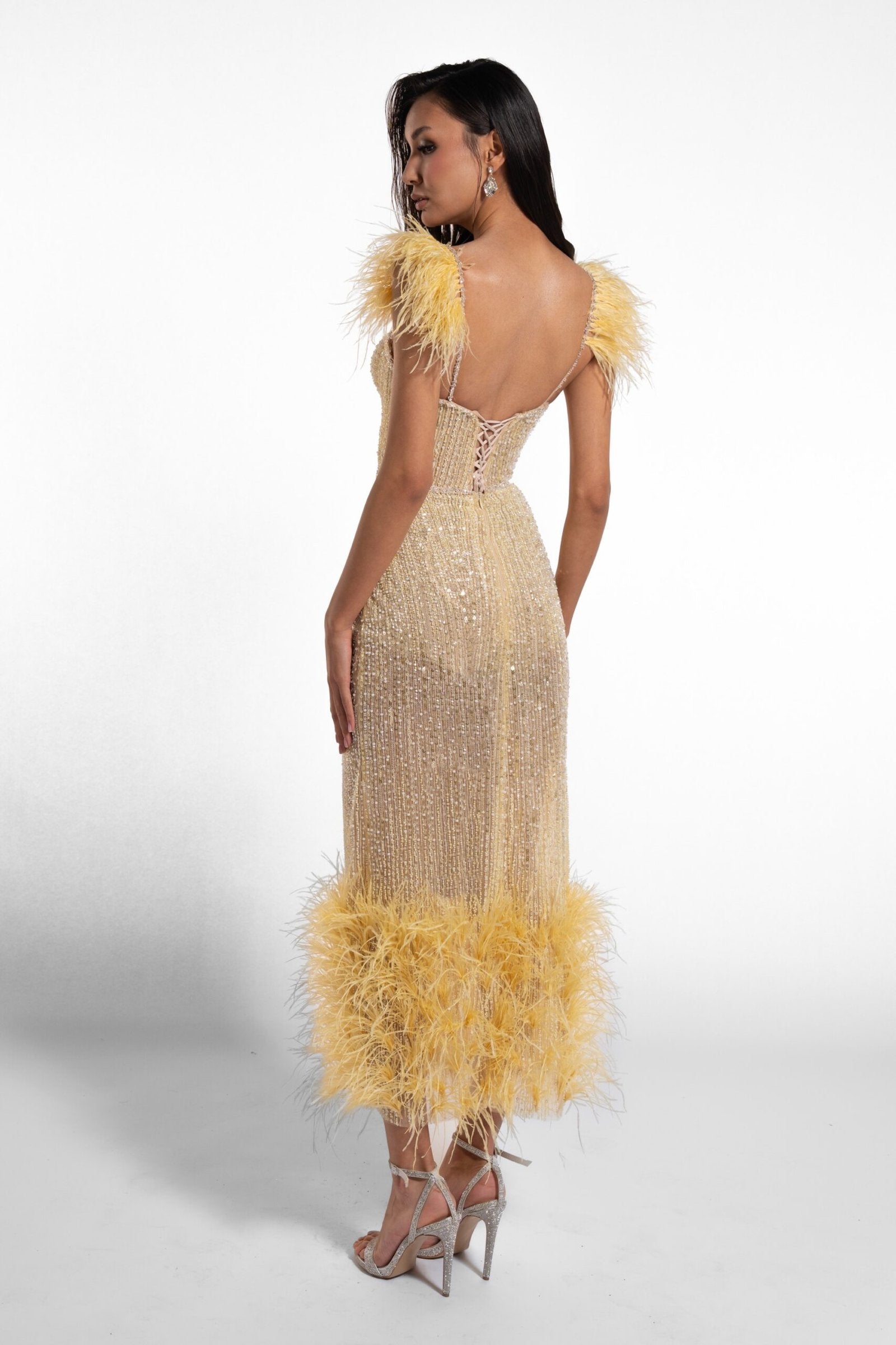 Look 10 Evening Dress - Image 3