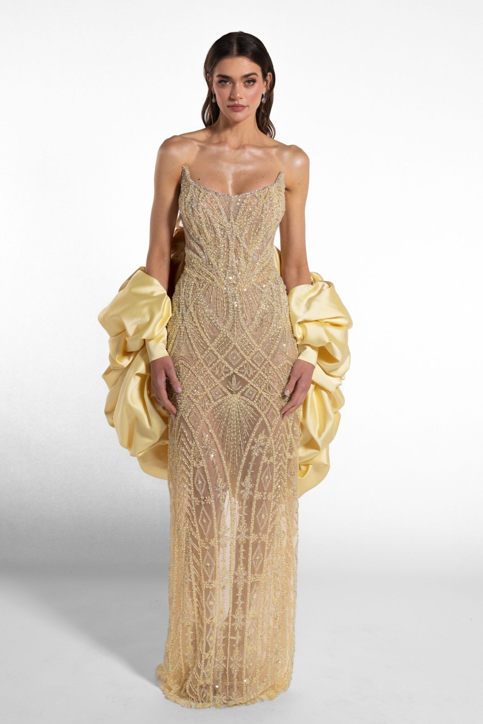 Look 9 Evening Dress - Image 2