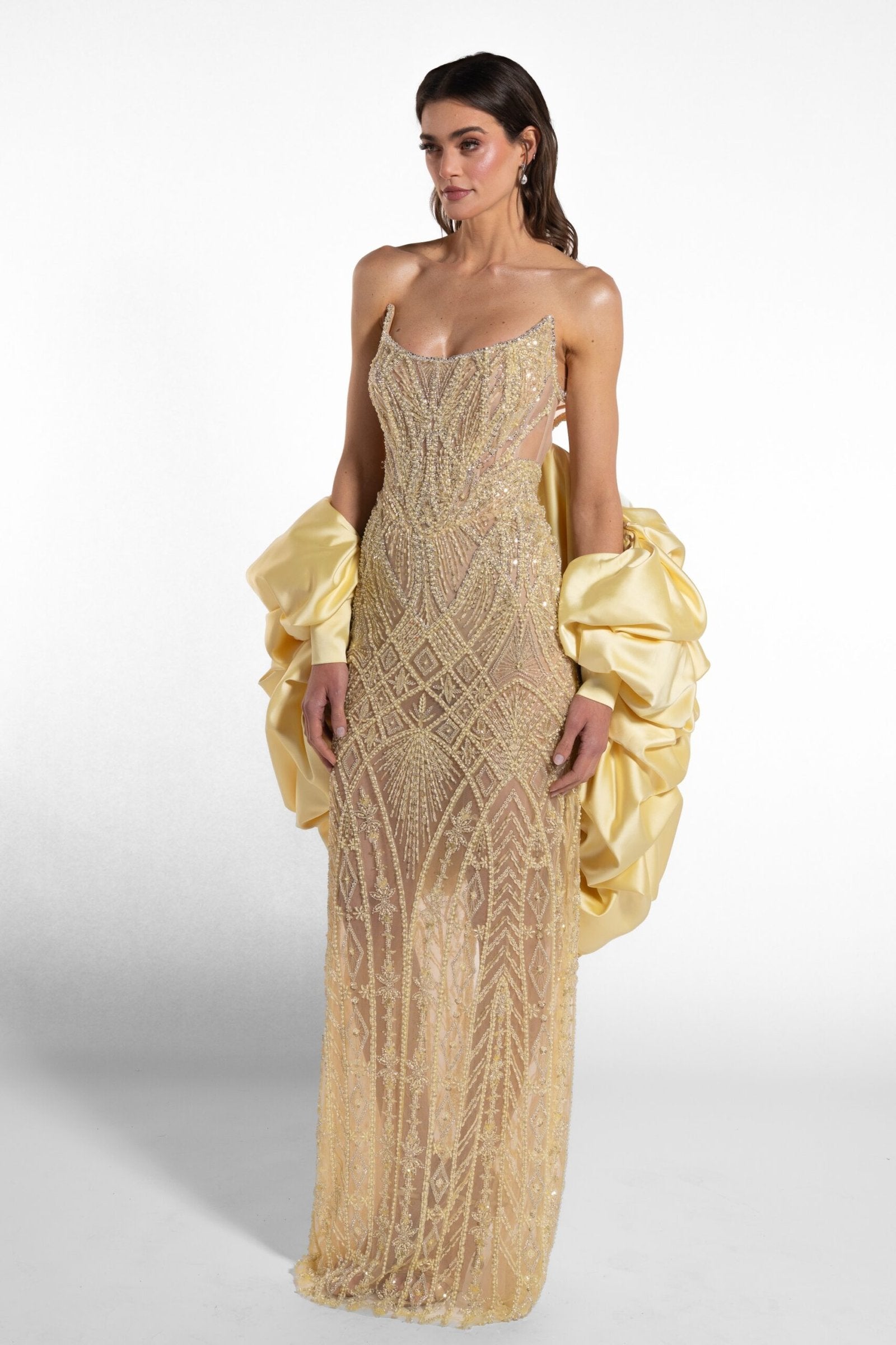 Look 9 Evening Dress - Image 5