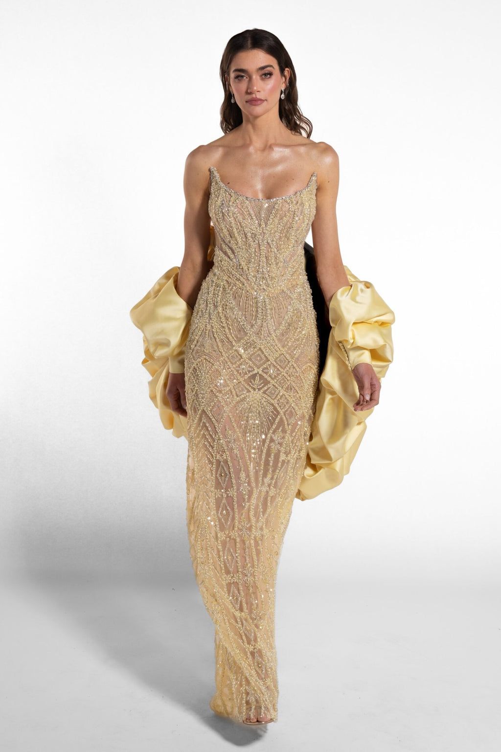 Look 9 Evening Dress - Image 4