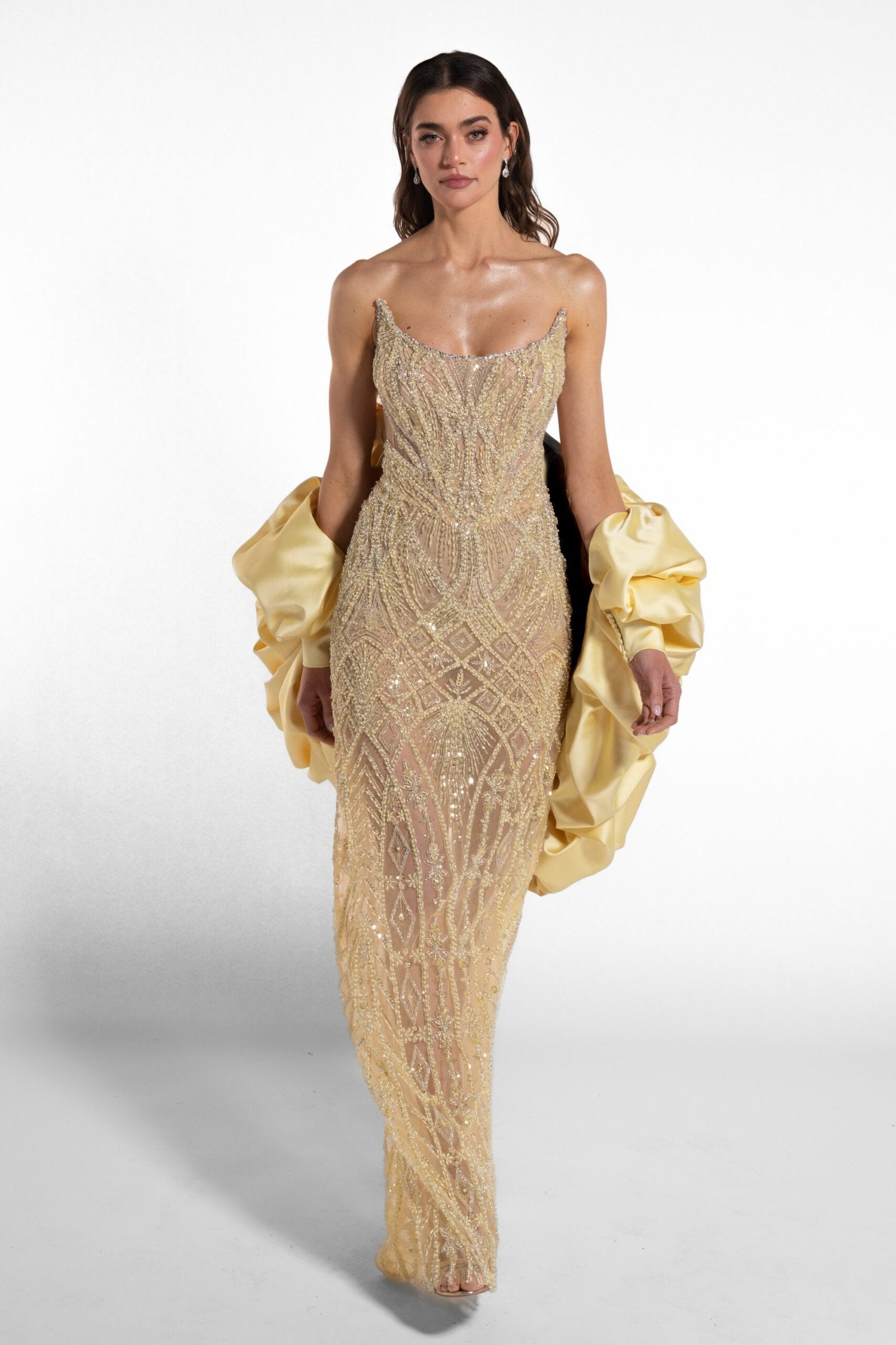 Look 9 Evening Dress - Image 4