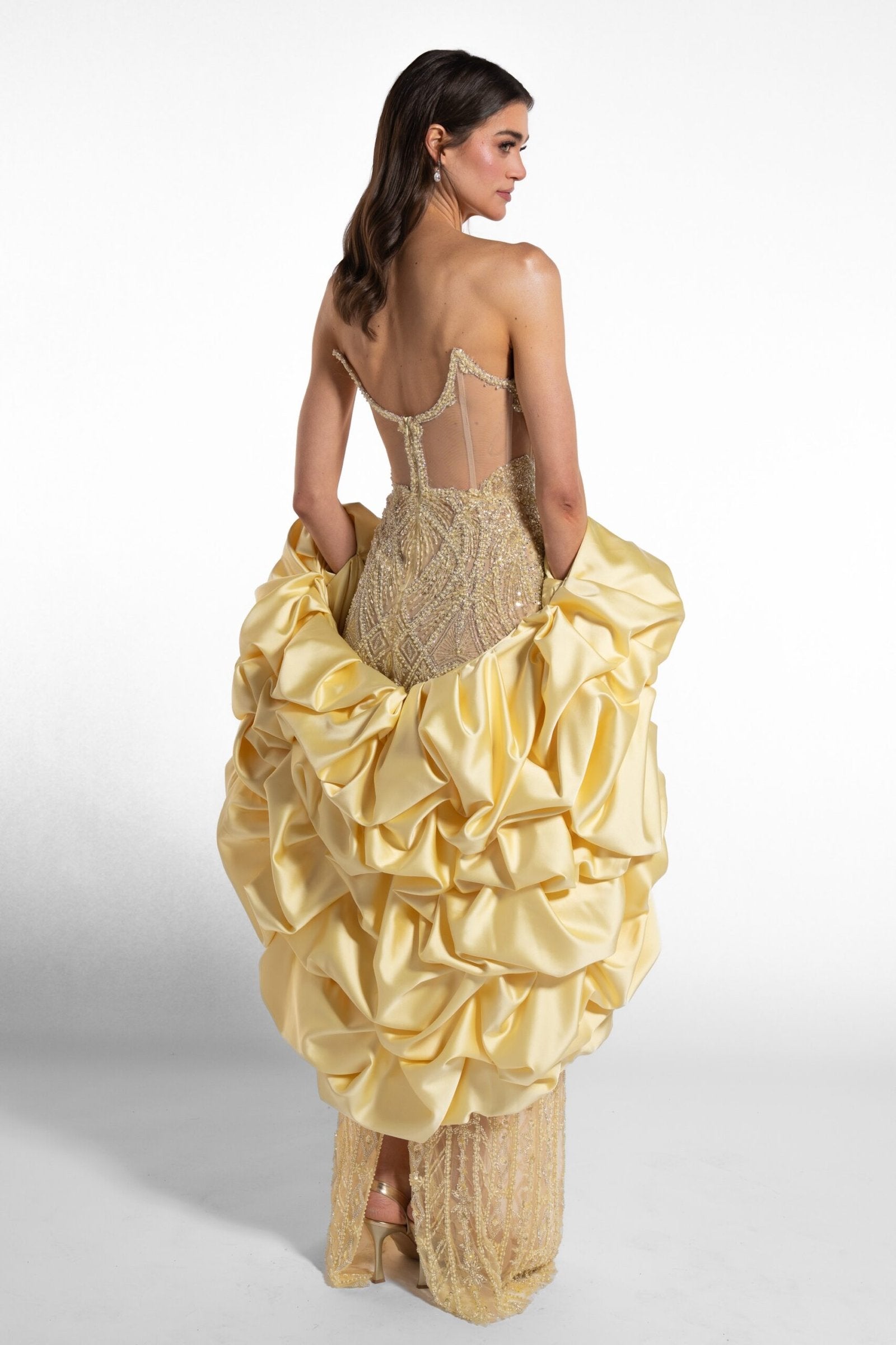 Look 9 Evening Dress - Image 3